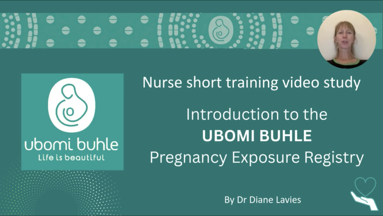 1 Introduction to Ubomi Buhle Pregnancy Exposure Registry